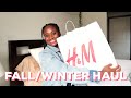 H&amp;M FALL / WINTER TRY-ON HAUL | CASUAL AND COMFY