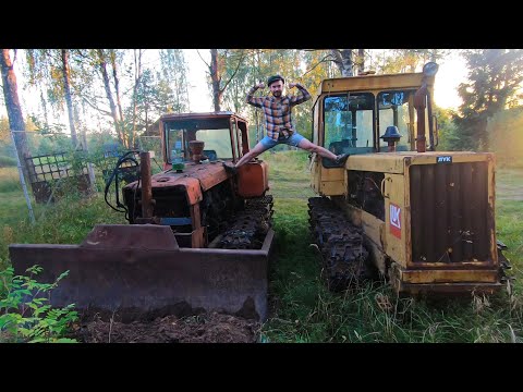 Видео: Ленин на ДТ-75 прокладывает дорогу в светлое будущее!