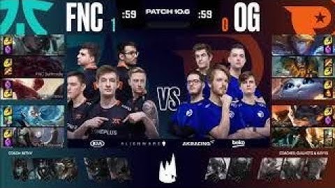 FNC vs. OG Game 3 | Highlights Playoffs Round 1 | LEC Spring 2020 | Fnatic vs. Origen