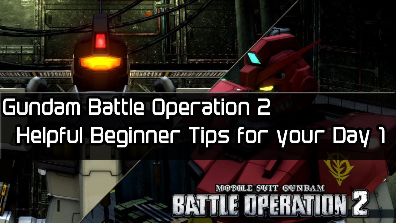 gundam battle operation 2  Update New  Gundam Battle Operation 2 - Starting Tips for Beginners Day 1