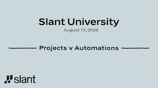 Projects Automations Sequences Pipelines Explained