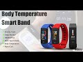 Toleda B6W body temperature Smart band