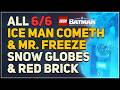 All Snow Globes and Red Brick — The Ice Man Cometh and Mr. Freeze LEGO Batman