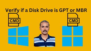 how to verify if a disk drive is gpt or mbr in windows 11 or 10 using command prompt | gearupwindows