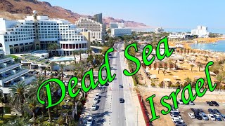 🌊🌞Dead Sea Hotels (Spring⏰) Oтели Мёртвого Моря, Израиль - Drone Footage