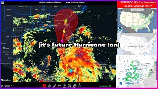 Is Hurricane Ian going to hit as a Major Hurricane? A look at the latest forecast track