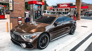 HOW MUCH DOES IT COST TO FILL UP A AMG GT63s