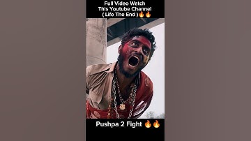 Pushpa 2 Fight Spoof #pushpa2 #alluarjun #action #shorts