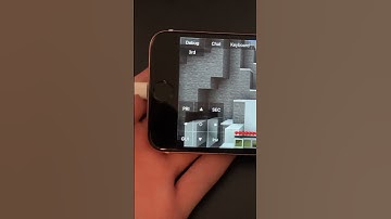 Minecraft Java Edition on an iPhone! #minecraft #javaedition #iphone #ios