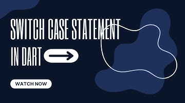 Dart Course for Beginners - switch case statement