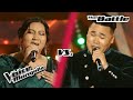 Baasandorj kh vs uyanga z  sar shig kholiin nutag  the battles  the voice of mongolia 2022