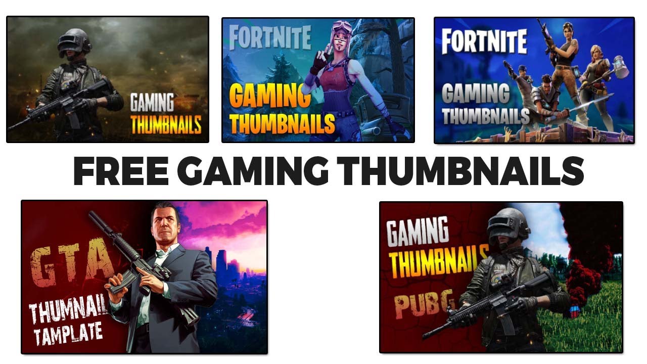 Gaming Thumbnail Psd