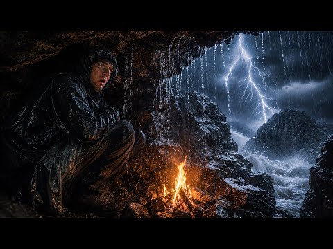 Trapped in a Violent Mountain Thunderstorm... Will I Survive?