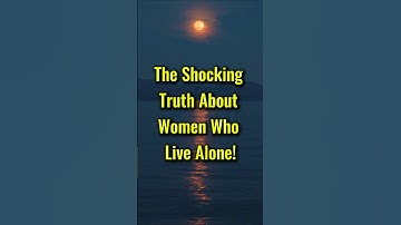 Discover the SHOCKING Truth About Women Living Alone #carljung #shortvideo