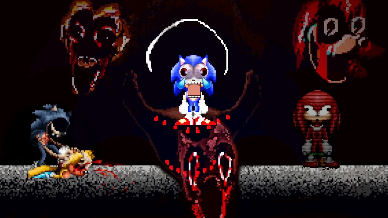 SONIC.EYX - SONIC THE HEDGEHOG EDITABLE ROM (Best new Sonic.EXE Horror game?!)  