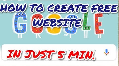 HOW TO CREATE FREE WEBSITE IN JUST 5 MINUTES | WEEBLY |