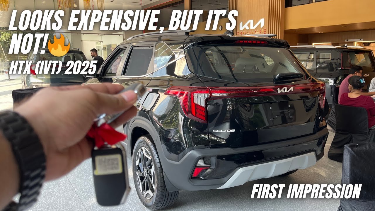 KIA SELTOS HTX IVT 2025🔥  – FIRST IMPRESSION | Premium Feel 😍 | Best SUV in Segment?