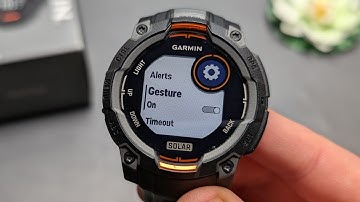 Garmin Instinct 3 - Raise Wrist to Wake up Screen / Turn on Backlight .