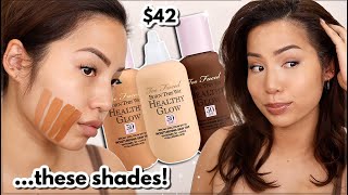 THE NEW TOO FACED BORN THIS WAY SKIN TINT *oily skin wear test*