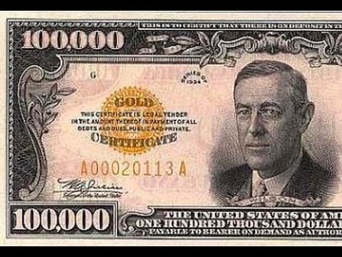 Video: 100.000 USD Banknote - Alternative Ansicht