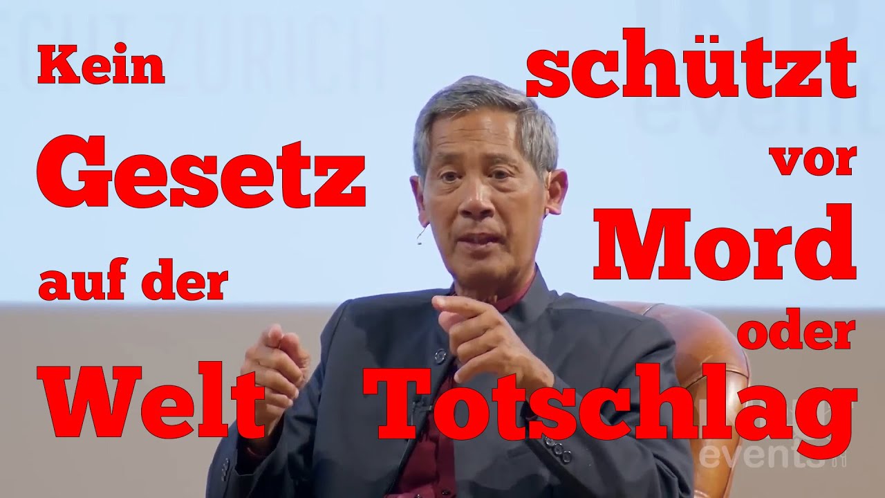 Sucharit Bhakdi - Kein Gesetz auf der Welt schützt vor Mord oder Totschlag!