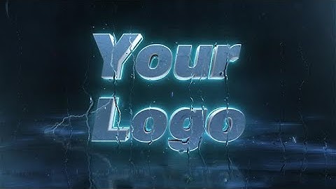 Create a Thunder Impact Logo Intro Video with Rain and Lightning Special Effects - MakeWebVideo.com