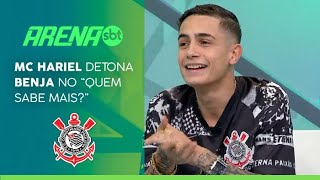 Benja perde e MC Hariel prova que sabe mais do Corinthians | Arena SBT (15/03/21)