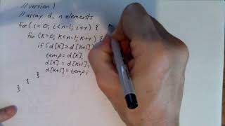 Data Structures & Algorithms: Algorithmic Analysis of Bubble Sort