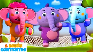 ABC Español | Un Elefante Se Balanceaba  Canción Infantil | All Babies Channel Spanish