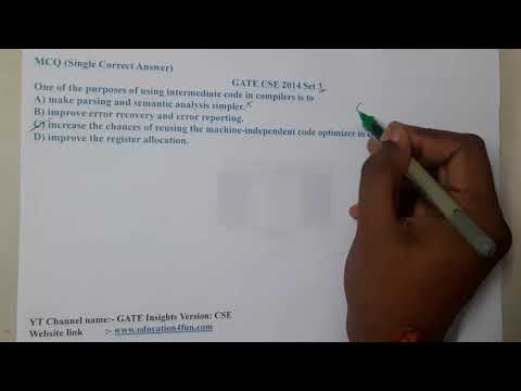 GATE CSE 2014 SET 3