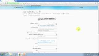 Como se cadastrar no MSN   HOTMAIL