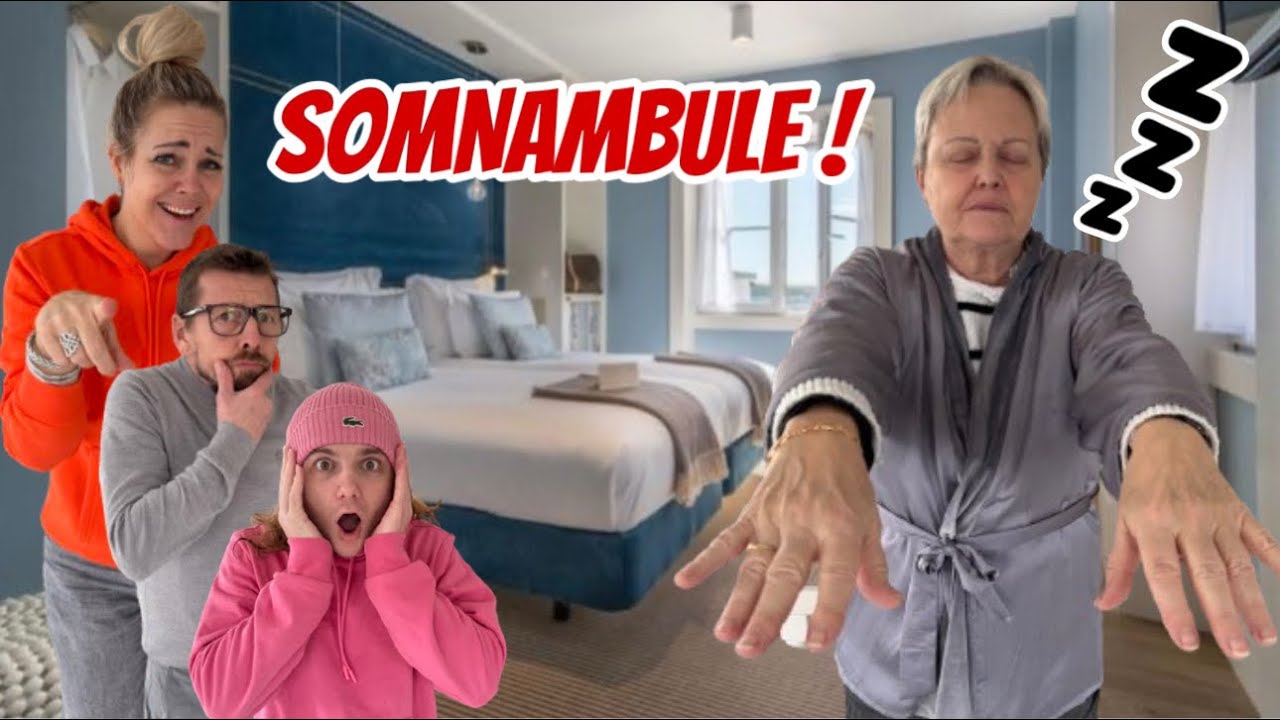 Mamou est somnambule : elle fait des trucs bizarres en dormant !