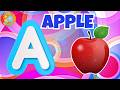 ✨🎤 ABC Learning Song : A is for Apple 🍎 | Numbers Song 123 | Nursery Rhymes in English