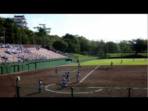 北条　vs 関学　試合前シートノック　10.13.2012
