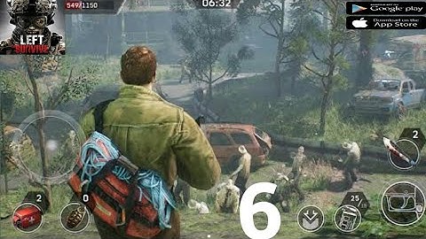 left to survive zombie games gameplay walkthrough part 6 (Android iOS)