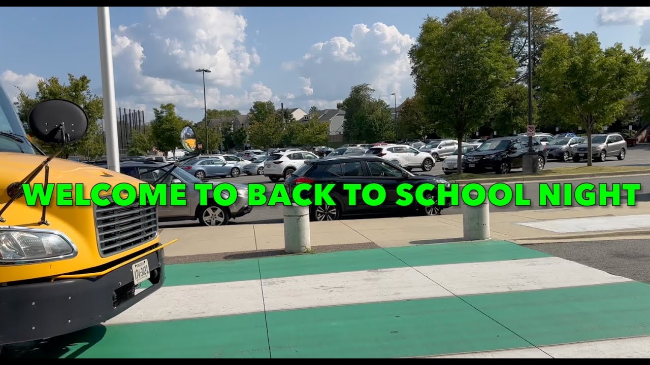 Back to School Night 2024 - YouTube