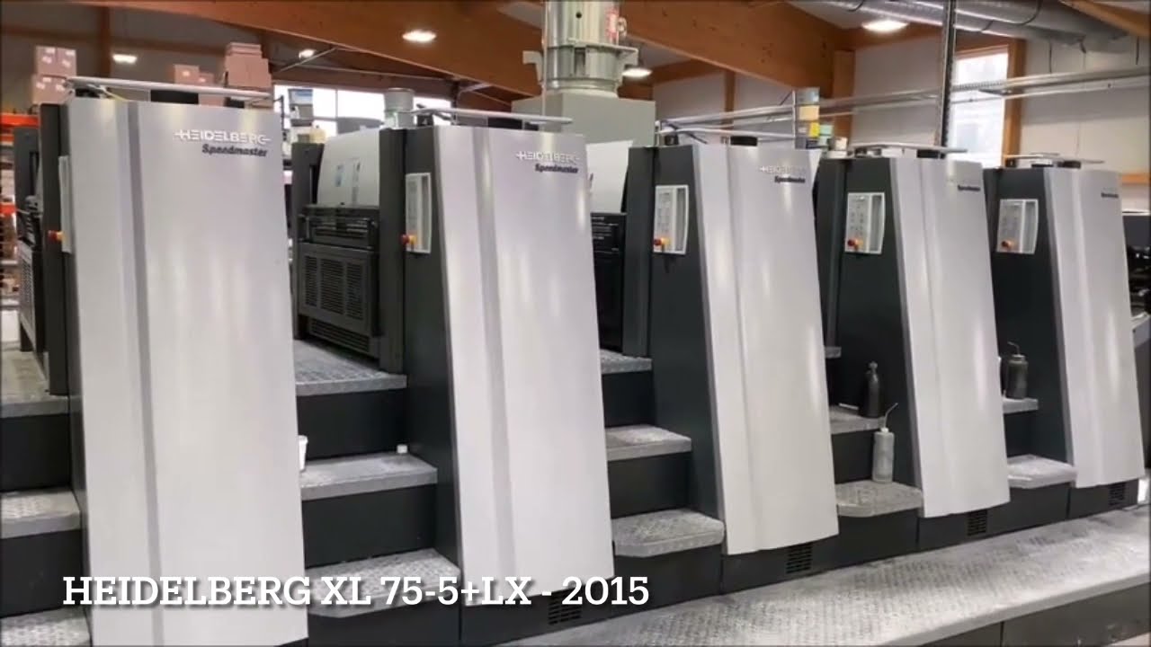 Heidelberg XL 75 – 5 +  L X  - 2015