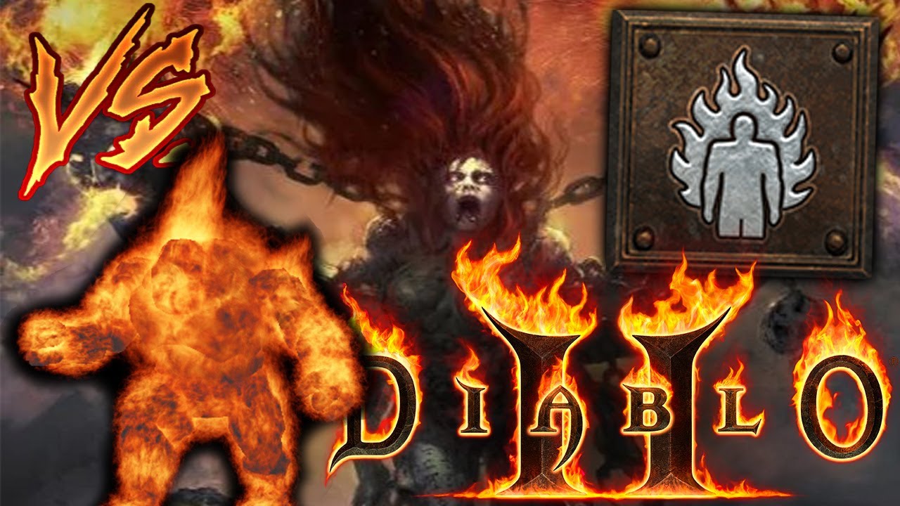 This FIRE GOLEM is GODLY Diablo 2 Resurrected YouTube