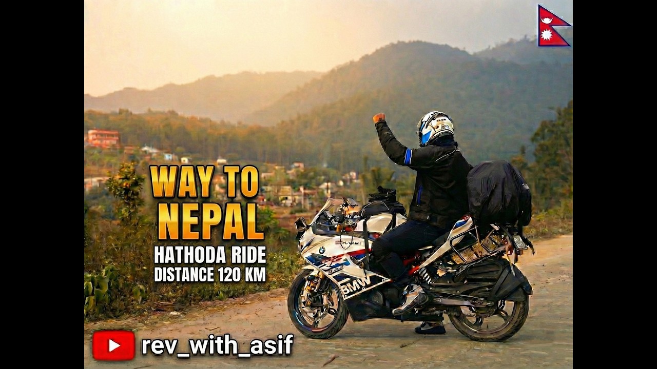 Nepal tour on BMW with ft @the_helping_rider01 part 1 #NepalRide #MotoVlog #NepalDiaries