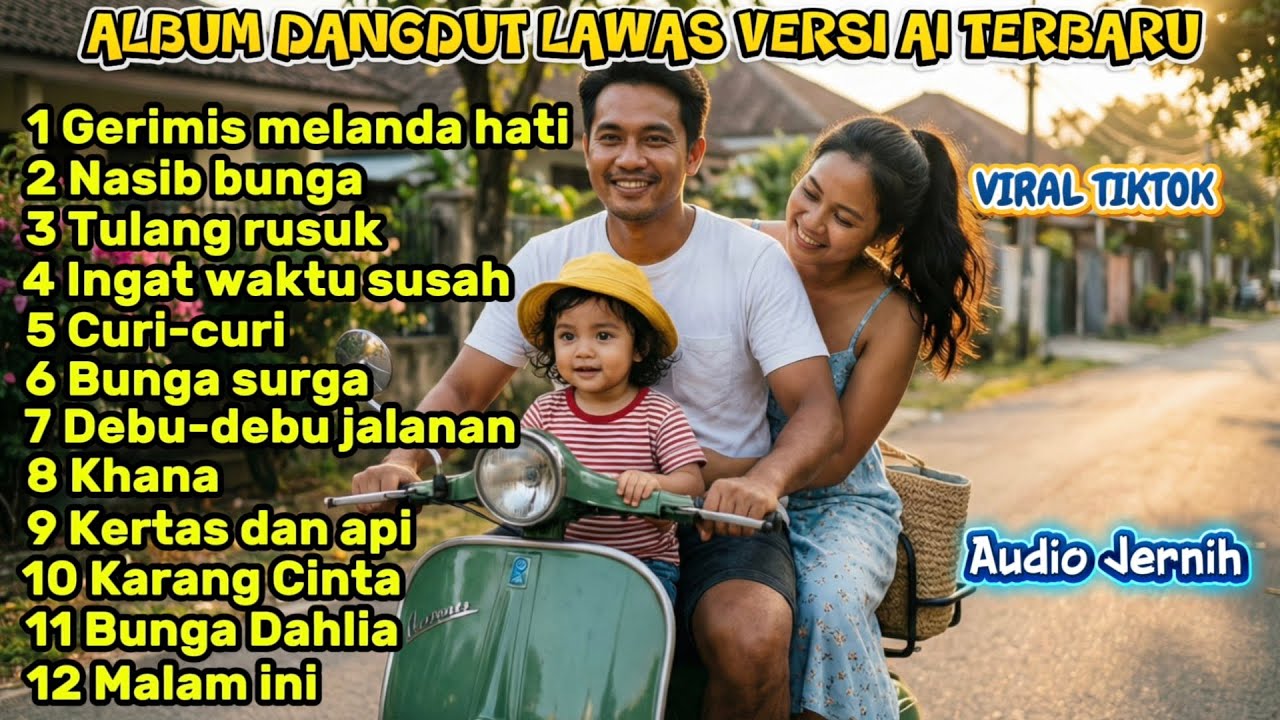 GERIMIS MELANDA HATI | Kumpulan Lagu Viral tiktok Versi Ai | Dangdut Versi Melow | Dangdut Slow