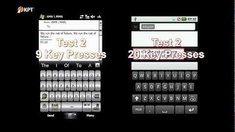 Adaptxt Vs Android on the Motorola Cliq 