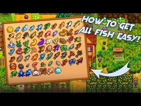 Video: Stardew Valley Fishing: How To Fish, All Spring, Summer, Fall And Winter Fish Listed, And Legendary Fishing Explained
