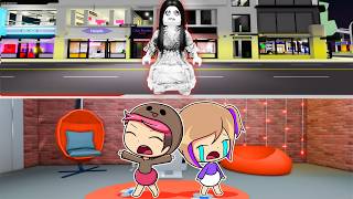 CONSTRUIMOS un BUNKER SECRETO para PROTEGERNOS DE LOS FANSTAMAS en BROOKHAVEN ROBLOX