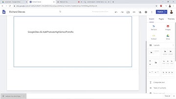 Google Sites : 04 : Add and Embed google Docs