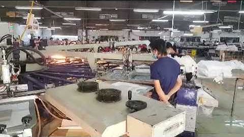 8 color 24 station CMYK  rotary t-shirt printer