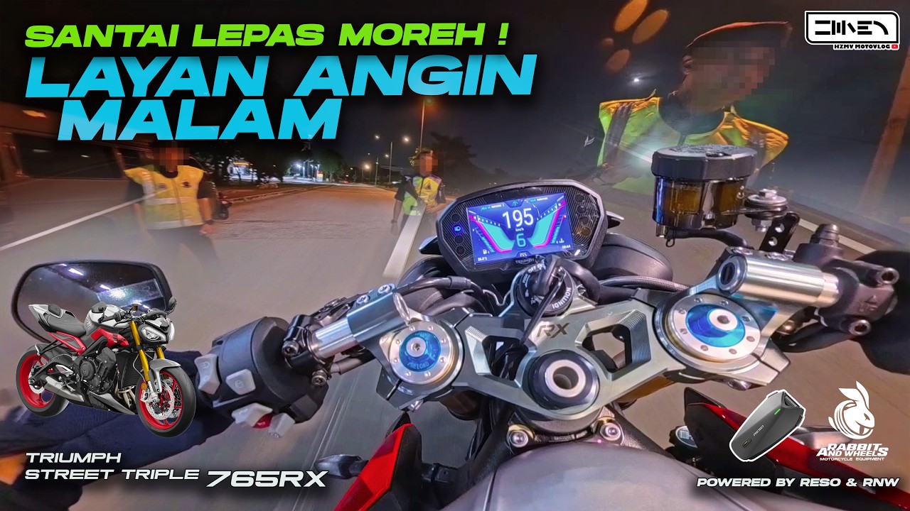 SEMUA DAH BALIK KITA LAYAN ANGIN SORANG JE ! Triumph Street Triple 765 RX 2026 Malaysia