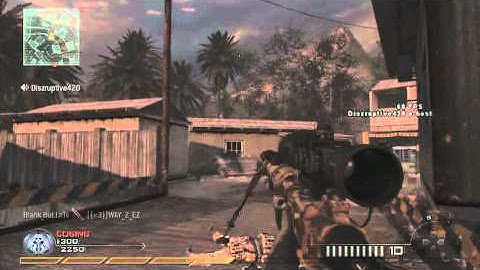 Mw2 QuickScope Modded Lobby PS3