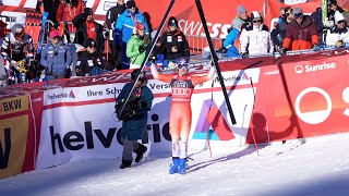 Marco Odermatt auch in der zweiten Lauberhorn-Abfahrt überlegen