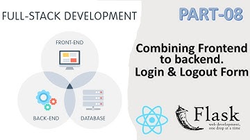 Combining frontend to backend || Login & Logout form