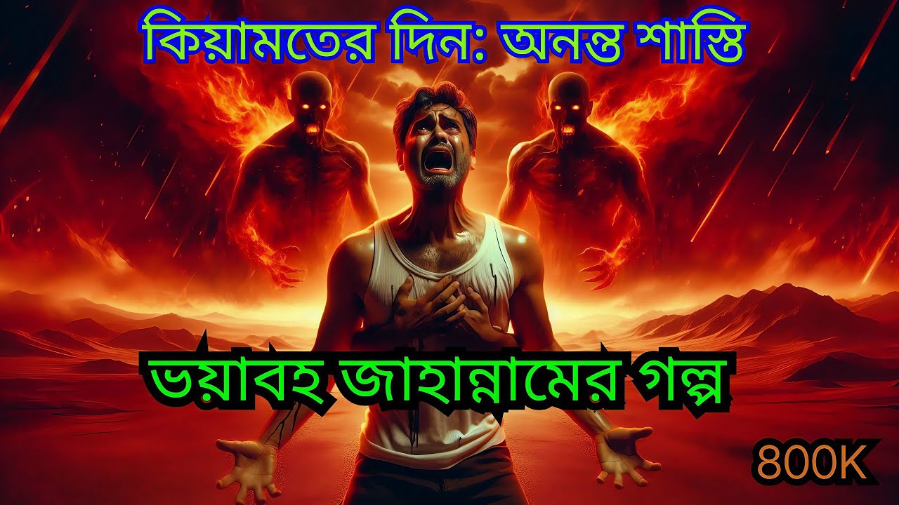 কিয়ামতের দিন: জাহান্নামের ভয়ঙ্কর শাস্তি – সবাইকে কাঁপিয়ে দেবে! 🔥😱